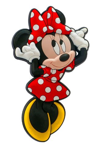Disney Pvc Soft Touch Magnet: Minnie Mouse #TOP1