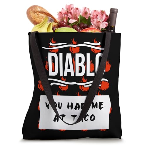 Bolso tipo Tote Hot Sauces Diablo Sauce miniatura 4