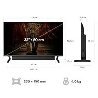 DYON ULTIMAX 32H-TI-WS - 32 Zoll (80 cm) Smart TV mit Tizen OS und Soundboost, Triple Tuner (DVB-C/-S2/-T2), Smart & Gaming Hub, Prime Video, Netflix, Disney+ [2026] – Ansicht 3
