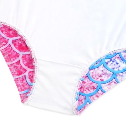 Image of Girls Swimsuit One Piece Bathing Suit with Adjustable Straps Cute Little Kids Swimming Suits Beach Swimwear 4T-12