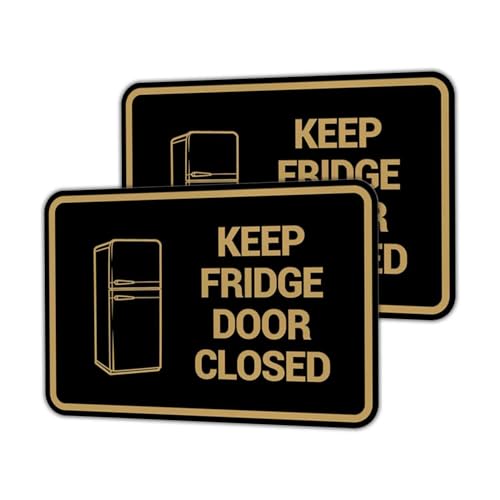 Image of Signs ByLITA Classic Framed Fire Extinguisher (Black Gold) - X-Large 2 Pack