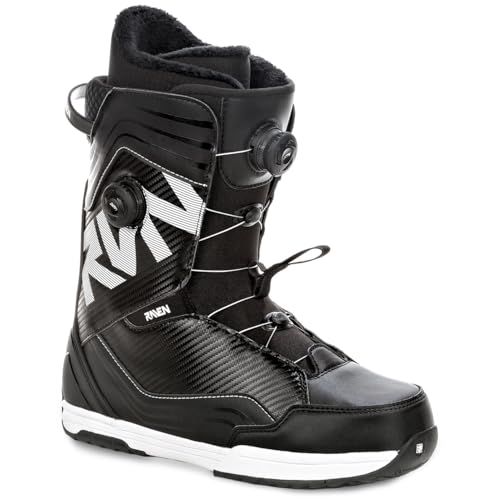 RAVEN Snowboard Boots RVN Pro Dual Moz mit Schnellverschluss (46 (30cm)