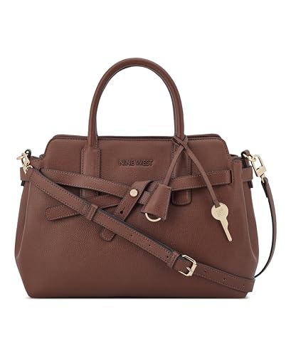 Sac satchel Nine West Lille à triple compartiment et porte-clés design chic