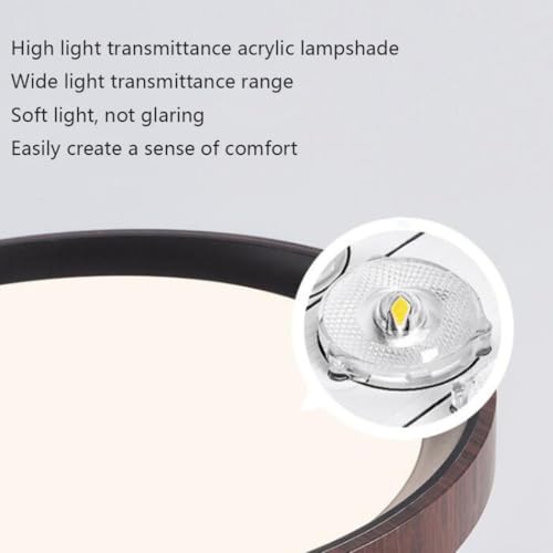 Plafonnier de chambre à coucher anti-fatigue oculaire LED