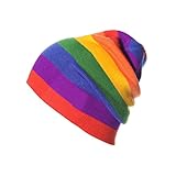 Ruqingg Sombrero de Gorro de esquí al Aire Libre Sombrero de esquí de Invierno para de Invierno Gorra de Calavera Espesa para Hombres Mujeres Azul Negro 1pc Gorro de