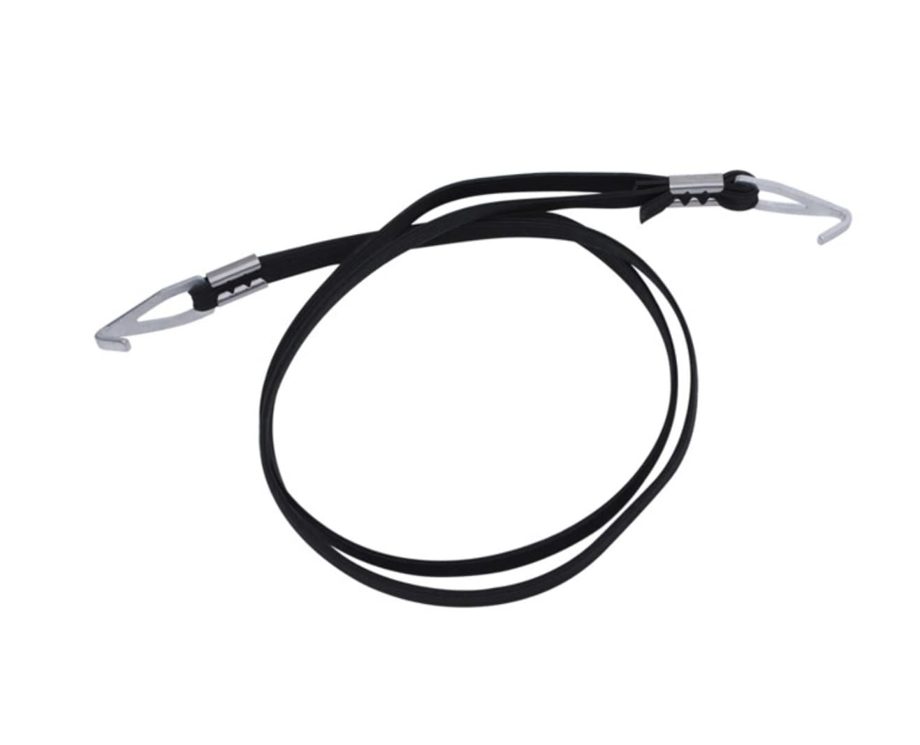 REENDA 1 PC Black Color Bike Strap, Bike Elastic Strap Bicycle Binding Rope Cords with Hooks Luggage Rope for Bicycles Motorcycles Trucks Trailers Shelves 80cm-200cm