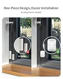 Aqara P100, Czujnik otwarcia i wibracji (Thread/Zigbee). 10 poziomów czułości, monitoring okien/drzwi. Wspiera Apple Home, Home Assistant, Alexa i Google Home, Biały