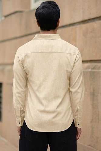 Image of Popcorn Textured Shirts for Men Chiku L