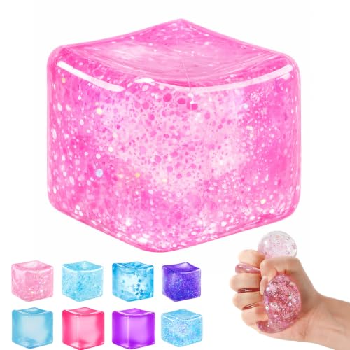 Cube-Shaped Squishy Fidget Toy-Slow Rising stress Sensory Ball for Teens