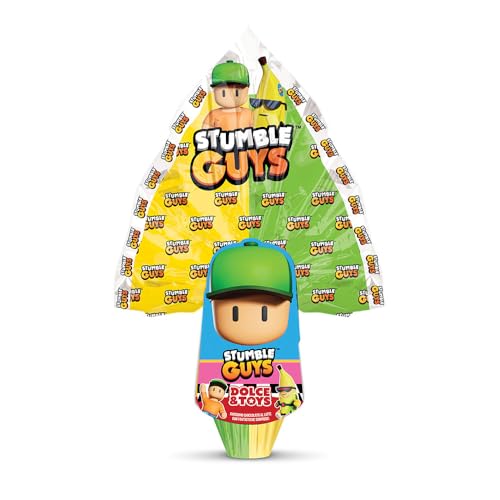 UOVO DI PASQUA 2025 Più Buono linea Dolce e Toys (STUMBLE GUYS 250g MAXI FORMATO)