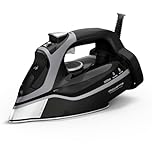 Rowenta SteamForce Ferro da Stiro a Vapore, 3000 W, Erogazione Continua di Vapore da 45 g/min, Getto Vapore da 250 g/min., Antigoccia, Spegnimento Automatico, Serbatoio 350 ml, DW9410
