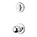 Kwikset 604P-26 Residential Handlesets, Bright Chrome