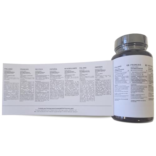 Ashwagandha 1500mg 180 Compresse Vegane | Fornitura per 6 mesi | Estratto puro di radice di Ashwagandha ad alta resistenza | Prodotto nel Regno Unito da Prowise Healthcare - 5