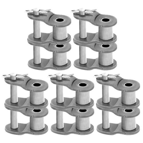 MAPLE ACE #40-2 Offset Half Link for Roller Chain Double Strand (Qty 5)