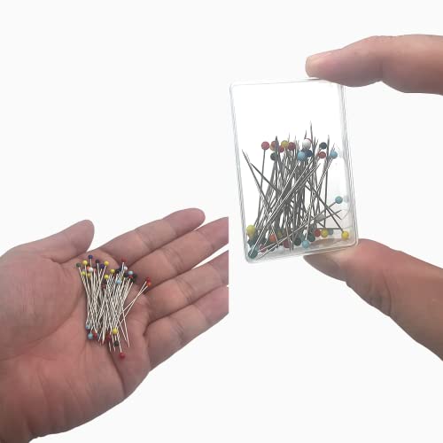 Spilla con Testa in Vetro, Spilli con Testa Vetro