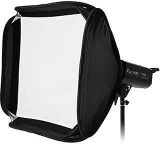 Fotodiox 24x24in Foldable Softbox Kit with Grid Compatible with Profoto Mount Flash Units
