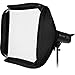 Fotodiox 24x24in Foldable Softbox Kit with Grid Compatible with Profoto Mount Flash Units