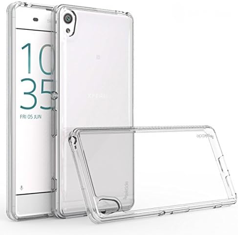 Tektide Case Compatible for Sony Xperia XA Ultra, [Invisible Armor] Drop Protection Soft Silicone Rubber TPU Case/Skin Cover/Bumper
