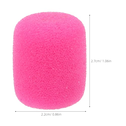 Mousse pour mini microphone colorée et légère, lot de 24 protections micro 2,5 cm