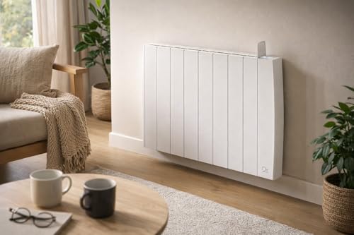 Radiateur céramique à inertie Drexon 2000W avec thermostat électronique LCD IP24 - 3