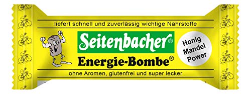Seitenbacher Riegel Energiebombe I Mandeln I Honig I Schokolade I glutenfrei I ( 6 x 50 g )