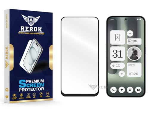 Image of Gorilla Tempered Glass Screen Protector Compatible with Nothing Phone 2A Plus [Pack of 1] | Edge-to-Edge, Bubble-Free, Case Friendly, Easy Installation Kit