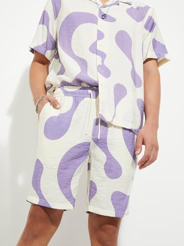 Image of Max URB N Men Relaxed Fit Printed Shorts
