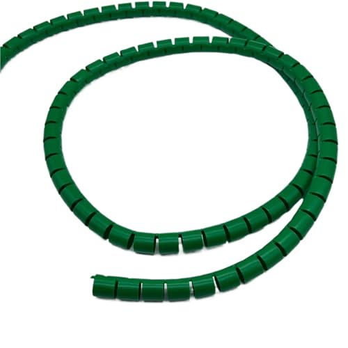 Protecteur de câble spiralé 30mm manchon de protection vert