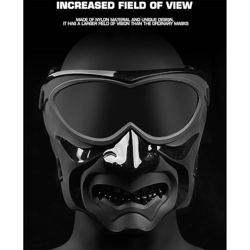 Casque de paintball militaire avec support NVG et masque de protection rigide