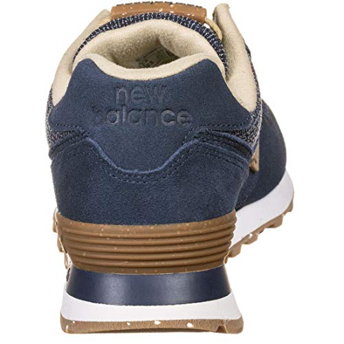 Image of new balance Men's 574 Navy Running Shoes-9.5 UK (10 US) (ML574SOH)