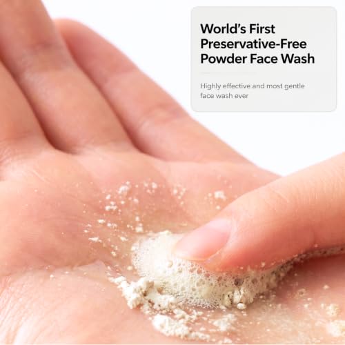 Image of Powder Face Wash | 15 Seconds Face Glow, De-Tan, Deep Cleansing, Removes Dead Skin & Brighten Face | Gentle Non Drying | Oats, Rice & Pro Vit B5 | Face wash for Men & Women (30g)
