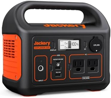 Jackery Portable Power Station Explorer 300, 293Wh Backup Lithium...