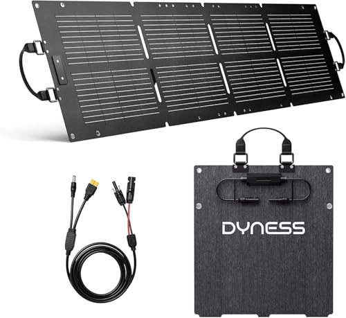 Dyness 100W Faltbares Solarpanel für Powerstation mit Monokristalline Solarzelle...