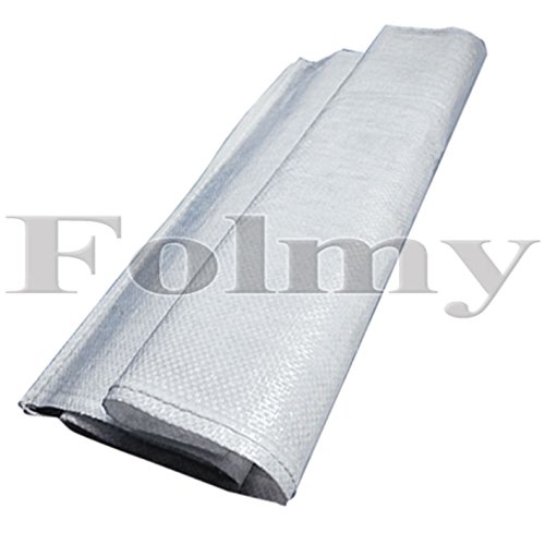 65 X 105 Cm Polypropylen Sack 10 Stück Weiße Gewebesäcke, 50Kg Getreidesack Groß