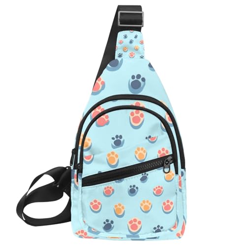Sac à dos à bandoulière ergonomique avec sangle réglable pour la randonnée