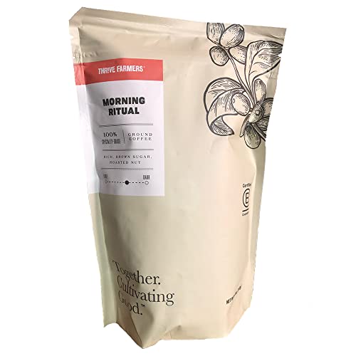 Café molido Thrive Farmers Dark Roast 12 oz miniatura 1