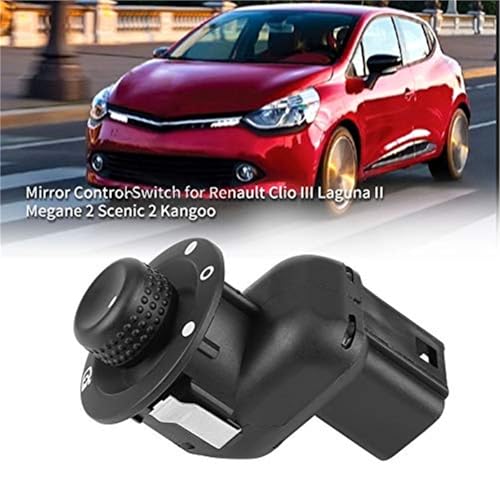 Commande rétroviseur électrique pliable bouton d'aile fluide pour Renault