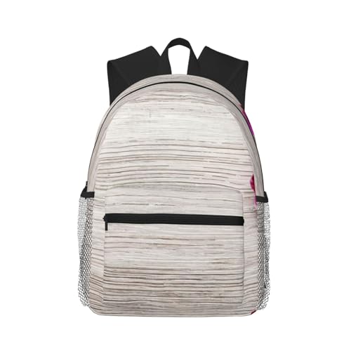 Sac à dos ordinateur 15.7 pouces imprimé orchidée noir EdWal