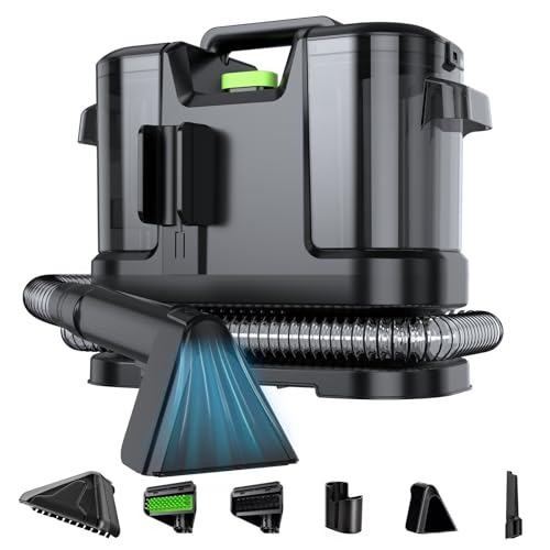 Reviews de Inyeccion Succion , listamos los 10 mejores. 42 Aspiradora de Agua, Máquina Limpiadora de Alfombras Portátil, 1200W Limpiador de Alfombras Portátil,18 KPA Fuerte Succión y Descontaminación, Con 5 Cepillo y 2 Depósitos para...