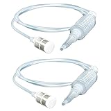 PERA 6.3 ft Syphon Tube Pipe Hose For Home Brew Wine Making (2pack)