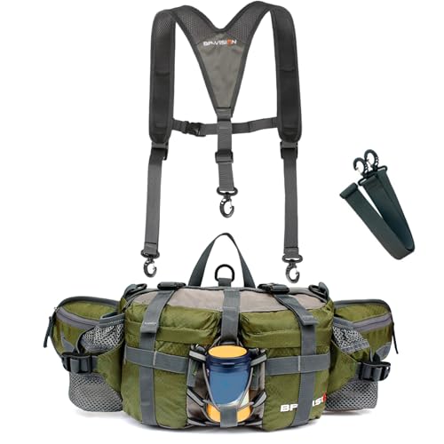 Mochila lumbar riñonera para correr caminar en bici y senderismo con agua