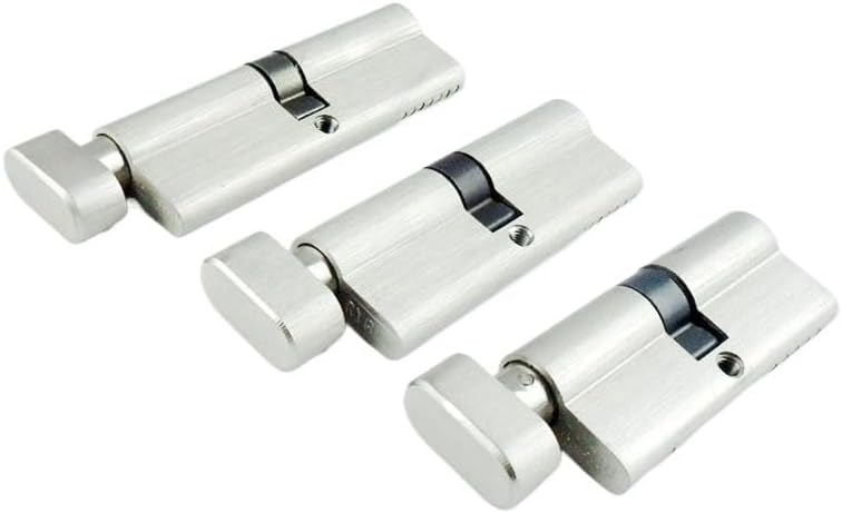 Cylinder Lock Brass Door Lock Cylinder Double Opening Fit use for use USO apto para Gate Bedroom Bathroom Home Security Hardware(120mm)