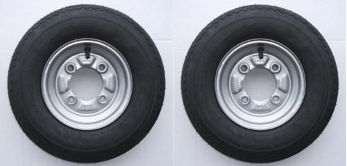 A pair of 400 4.00 4.80 x 8 inch trailer wheels & tyres with 4 ply tyre & 115mm PCD. PLEASE DO NOT BUY UNTIL YOU HAVE CHECKED YOUR PCD THIS WHEEL ONLY FITS Daxara 107, ERDE 122 & Maypole MP6812