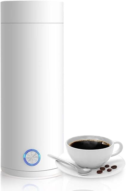 Travel Kettle , Travel Portable Kettle Coffee Tea Food Grade , 3 in 1 Mini Electric Kettle, Automatic Shut off Travel Tea Kettle, Water Heater for Making Tea, Coffee, Baby Milk And Fast Food (white)