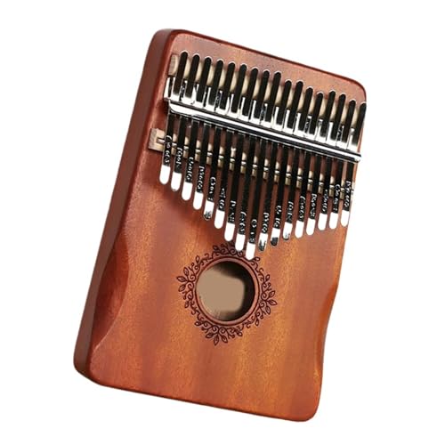 初心者向けカリンバ 親指ピアノ 17鍵 木製ポータブル楽器 カリンバ