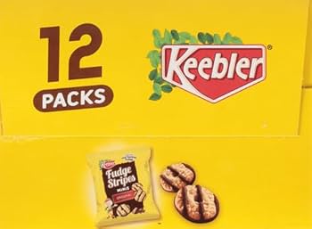 OVER THE STRIPES - Cookie Keebler Elf Chocolate Fudge Stripes Original Cookies, 11.5