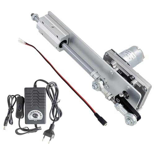 Jvnvlki Hubkolbenmotor Linearaktuator DC 24V DIY Motor Hub 2cm-8cm 120rpm mit Drehzahlregler