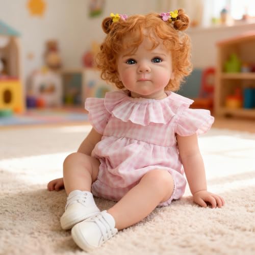 Muñeca realista bebé reborn de vinilo 18 pulgadas miniatura 1
