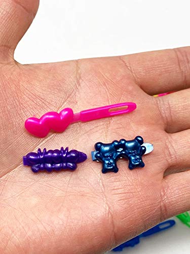 Crispy Collections BR Tara Girls Super Cute Self Hinge Plastic Mulit Design Hair Barrettes Selection thumb #3
