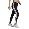 adidas Women's Essentials 3-stripes Leggings, Black/White, X-Large